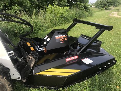 mower deck skid steer|skid steer brush hog attachment.